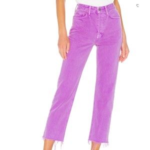 GRLFRND Purple Boyfriend Jeans